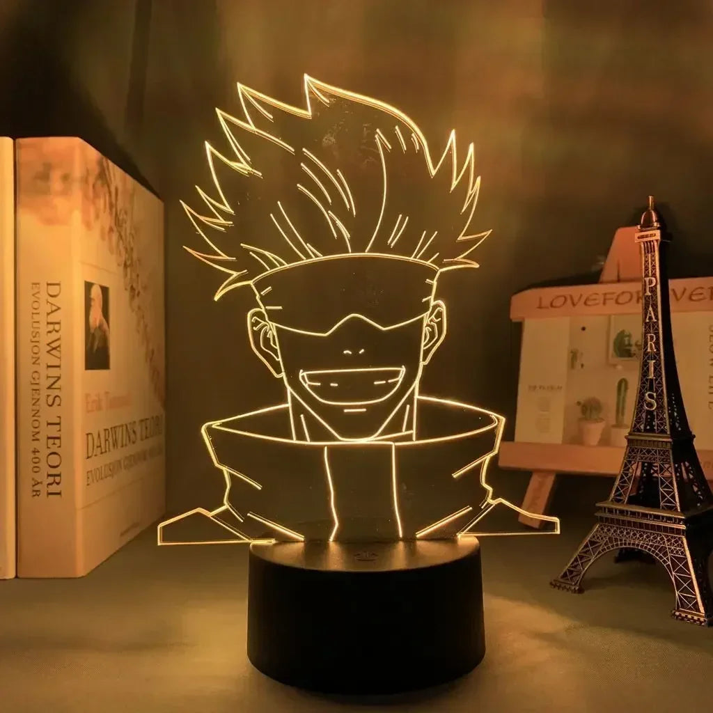 Anime Jujutsu Kaisen Figure | LED Night Lights | Acrylic Lamp (16 colors)