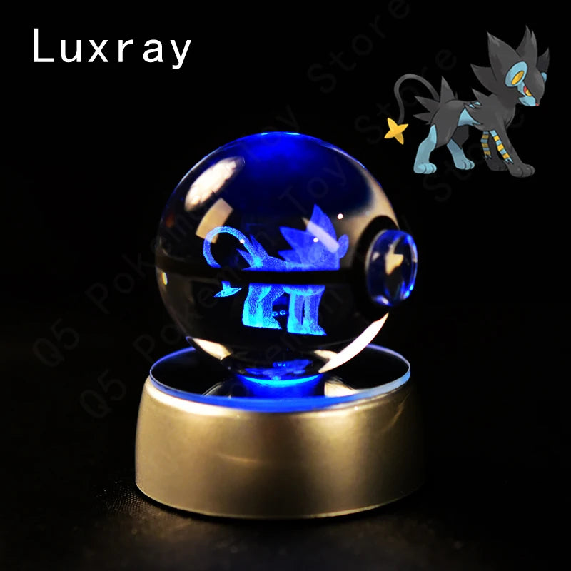 Boule de cristal Pokémon 3D | Décorations lumineuses pour tous 