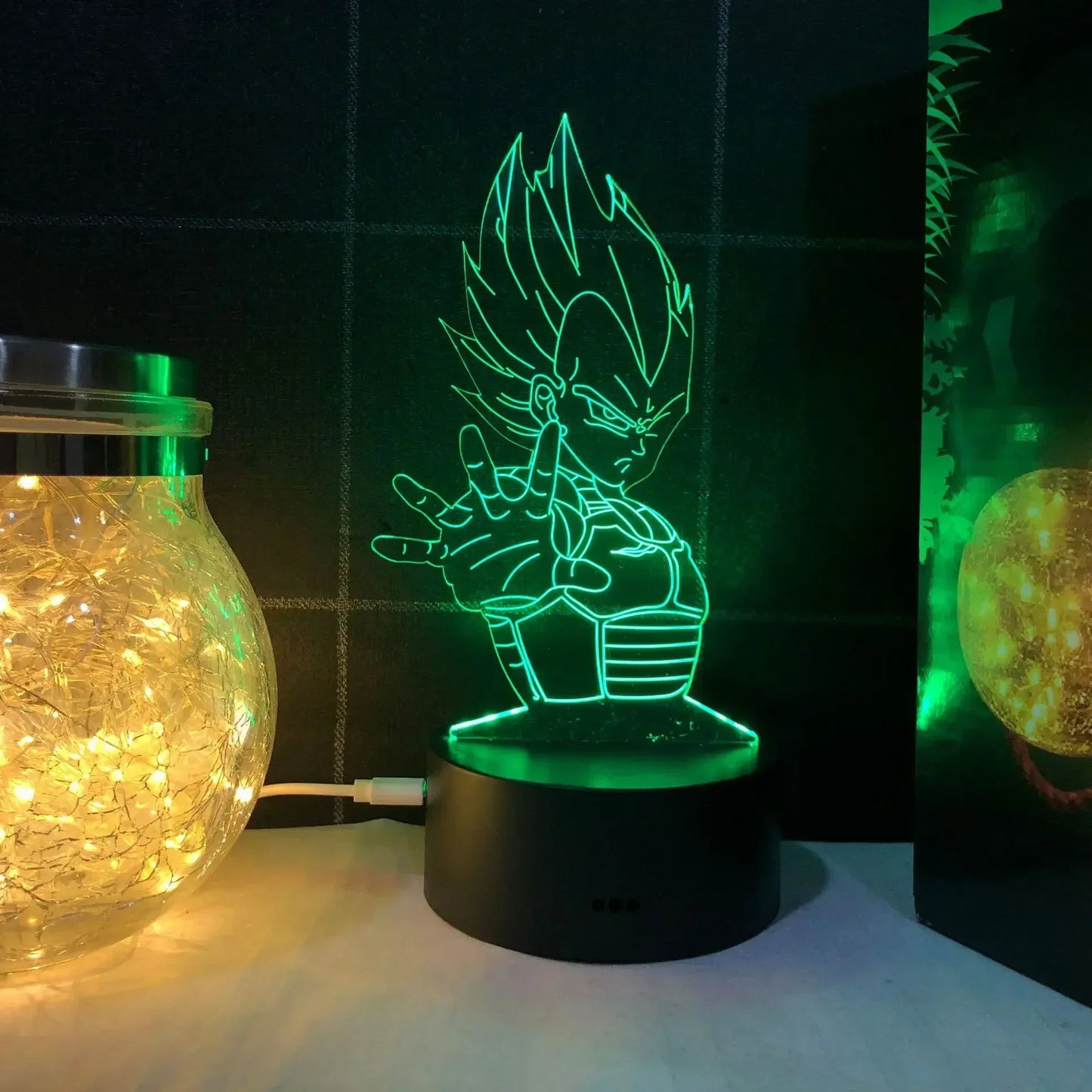 Anime Dragon Ball Z | LED Night Lights | Acrylic Lamp (16 colors)