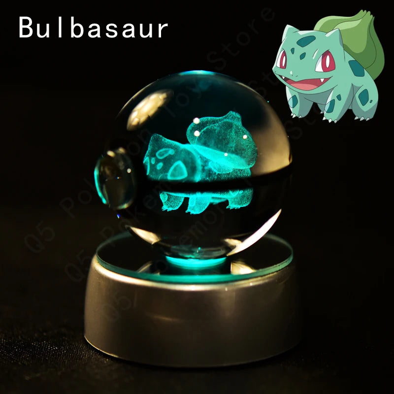 Boule de cristal Pokémon 3D | Décorations lumineuses pour tous 