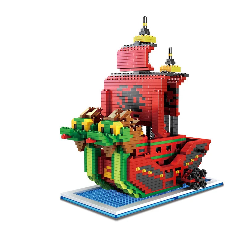 One Piece | LEGO like | Pirate ship (Bricks, blocks, linkgo)