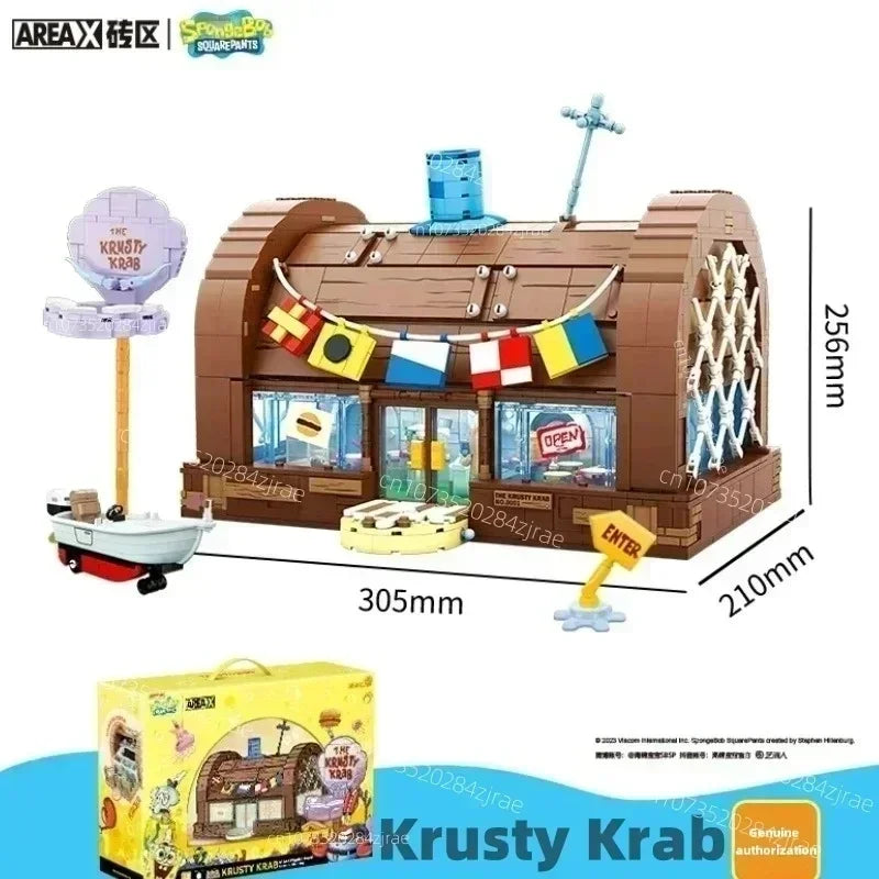 SpongeBob | LEGO like | Crusty Crabs (Construction Set Toy)