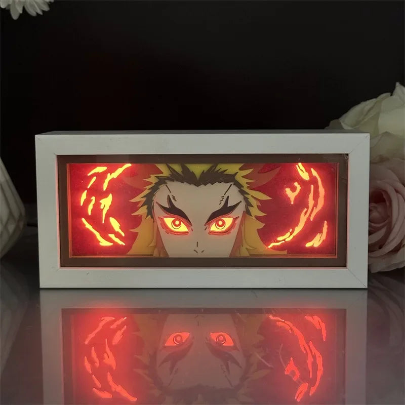 Demon Slayer | 3D Anime LED Light Box | Decoration Lamp with favorite characters