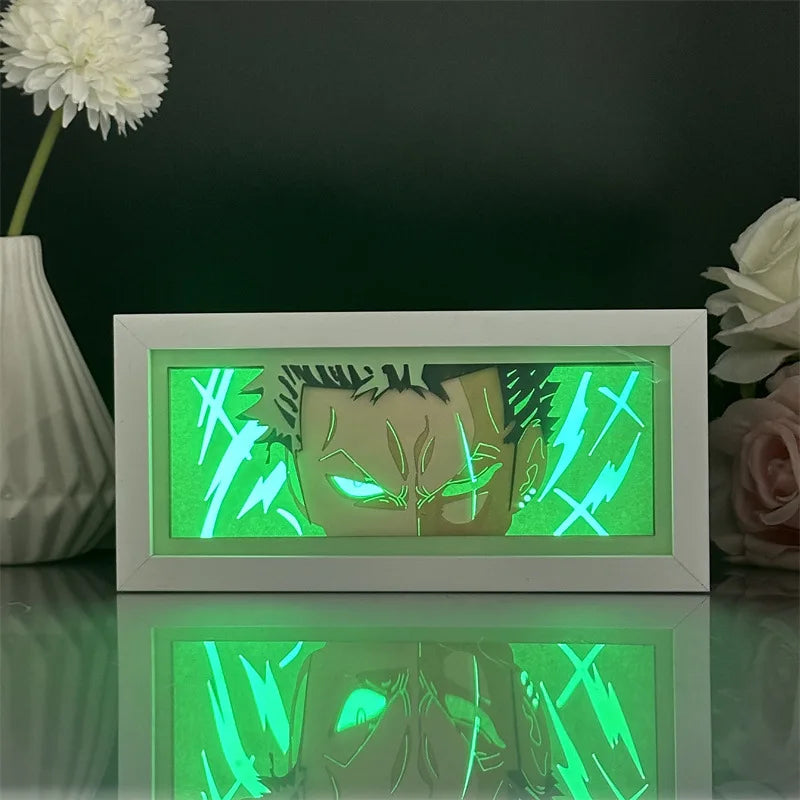 One Piece | 3D Anime LED Light Box | Decoration Lamp with favorite characters